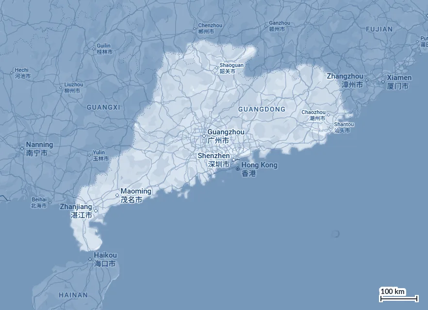 Guangdong and the Pearl River Delta