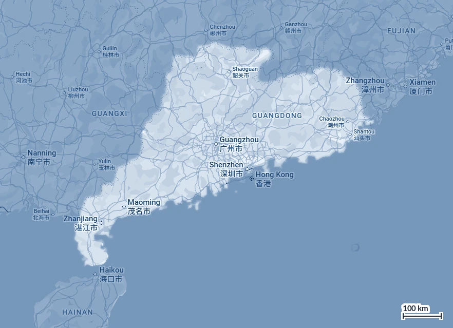 Guangdong and the Pearl River Delta